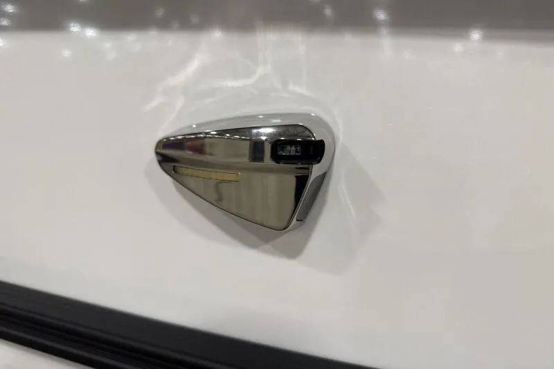 Slide: The Image of Chrome detail on 2026 Bennington 22 MSBSF boat exterior. - 20