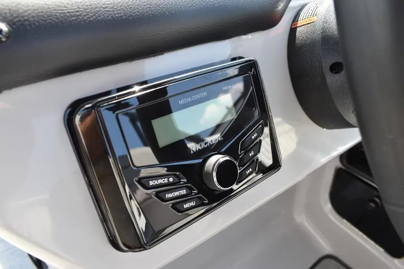 Slide: The Image of Dashboard of 2026 Lowe LS 170 boat with gauges and GPS system. - 32