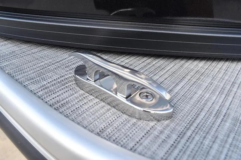 Slide: The Image of 2026 Lowe LS 170 boat interior with gray seating and flooring. - 39