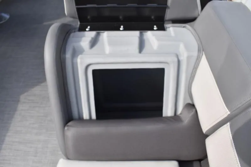 Slide: The Image of Gray seating area on a 2026 Lowe LS 210 WT boat. - 20