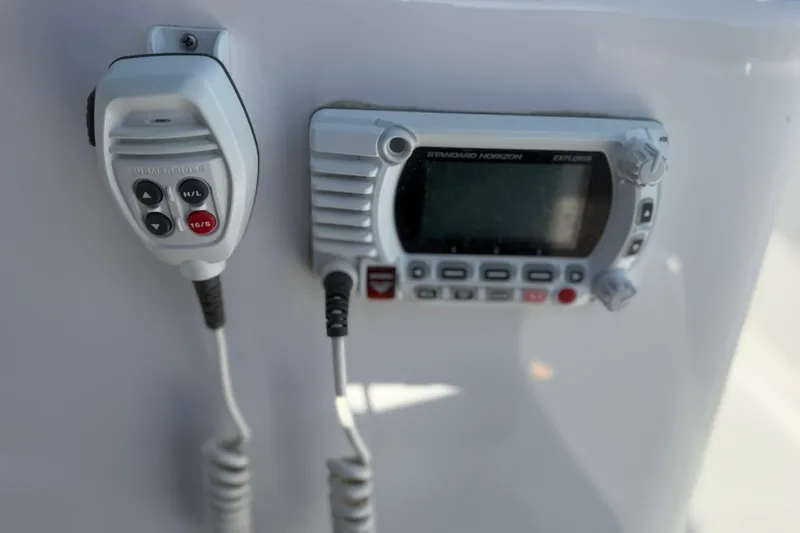 Slide: The Image of Boat communication system with microphone and control panel, Valentino 28CC, 2020 model. - 38