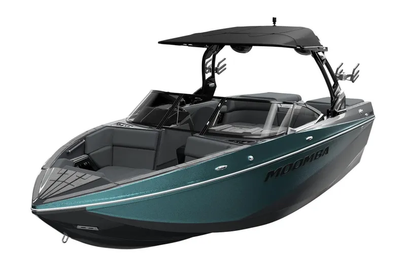 Slide: The Image of Manufacturer Provided Image: 2025 Moomba Craz boat with sleek design and modern features. - 33