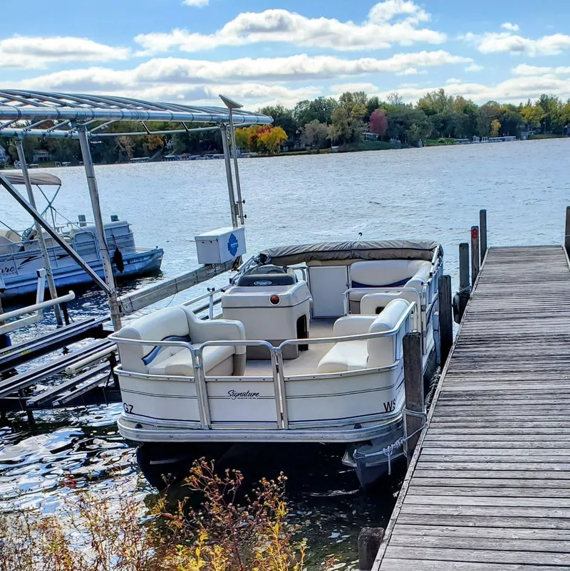 Slide: The Image of Sun Tracker Party Barge 2005 - 2