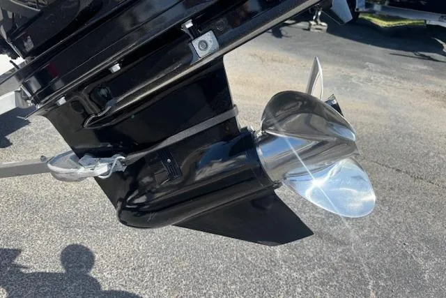 Slide: The Image of 2024 Sea Pro 210 Bay trailer wheels on asphalt surface. - 19