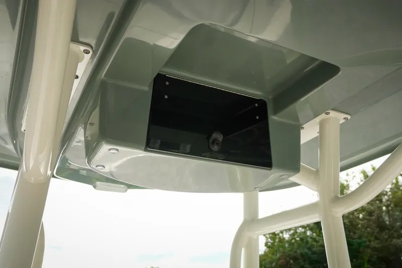 Slide: The Image of 2025 Skeeter SX2350 boat console, featuring a sleek design and sturdy construction. - 22