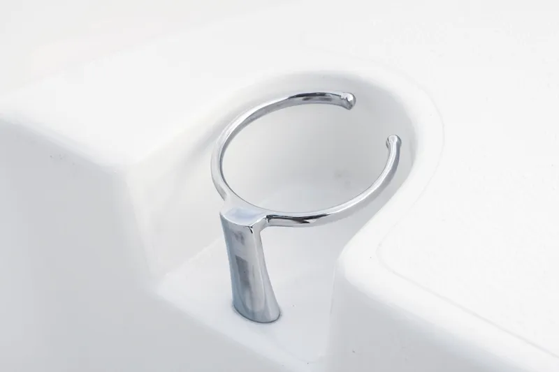 Slide: The Image of Chrome cup holder on 2025 Skeeter SX2350 boat. - 9