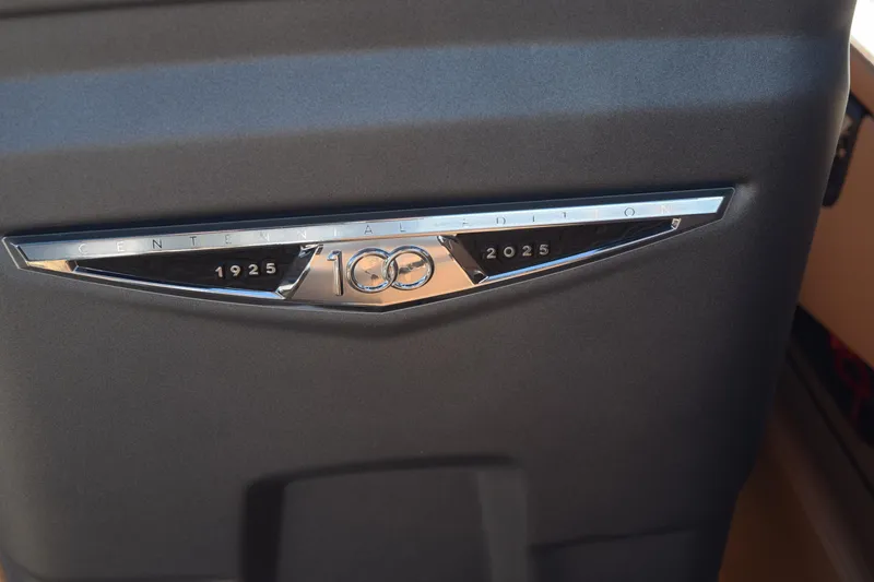 Slide: The Image of Centennial edition badge on 2025 Nautique Super Air Nautique G23 Paragon. - 7