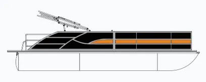 The Image of Bentley Pontoons 223 Legacy Swingback 2026 - 1