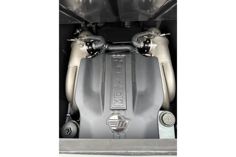 Slide: The Image of 2022 Axis T250 engine compartment showcasing powerful machinery and components. - 4