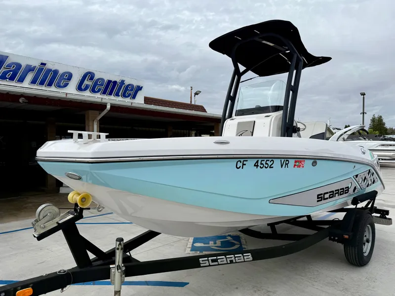 Slide: The Image of Scarab 195 Open ID w/ 250HP Rotax 2019 - 7