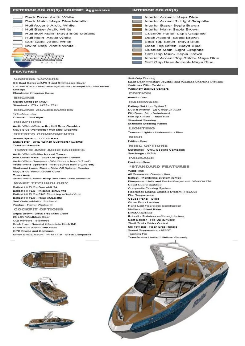 Slide: The Image of Malibu Wakesetter 23 LSV 2026 - 19