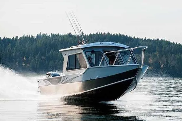 The Image of Duckworth 24 Pacific Pro 2026 boat features and options list from Happy Days Boating Co. - 0