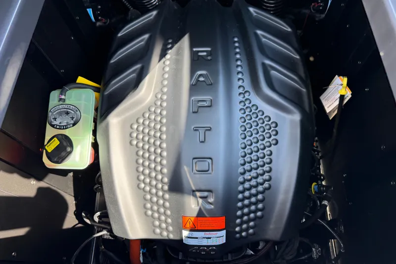 Slide: The Image of 2026 Moomba Tykon engine with Raptor cover, showcasing advanced design and technology. - 17