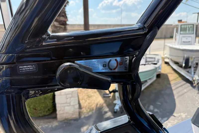 Slide: The Image of 2026 Moomba Tykon boat tower with Roswell patented locking mechanism. - 27