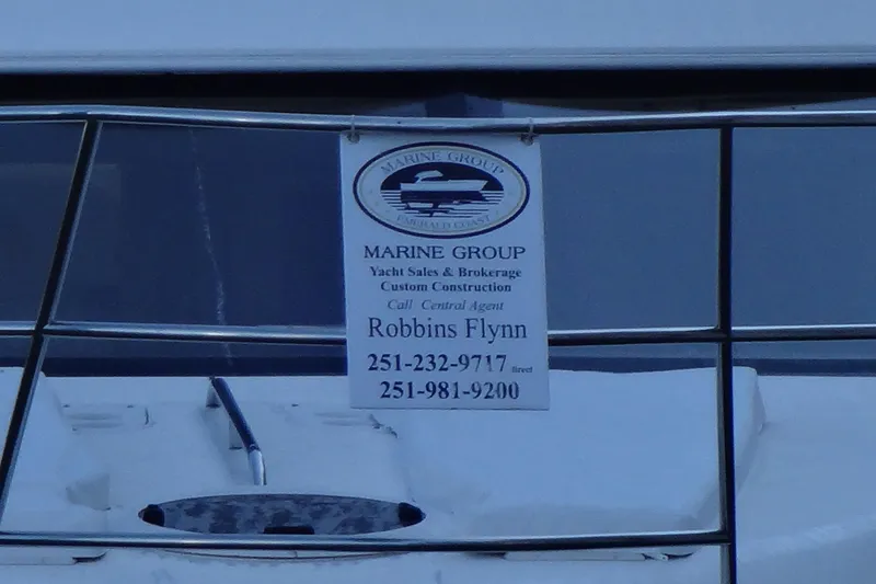 Slide: The Image of Sign on 2007 Meridian 459 yacht for Marine Group yacht sales and brokerage. - 20