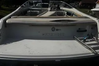 Slide: The Image of 1993 Four Winns 190 Horizon boat, rear view, showing seating and interior details. - 12