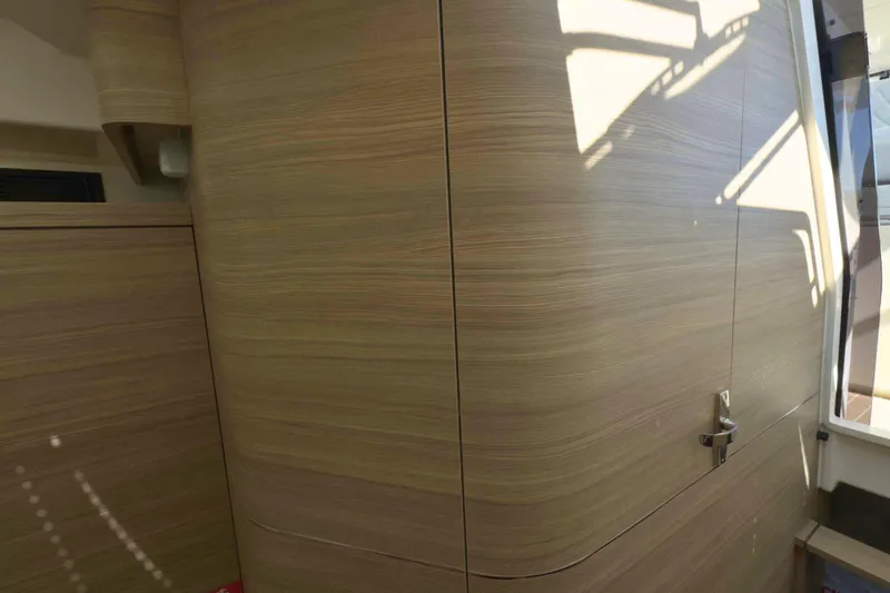 Slide: The Image of 2025 Saxdor 400 GTO interior with JL Audio system and digital display. - 47