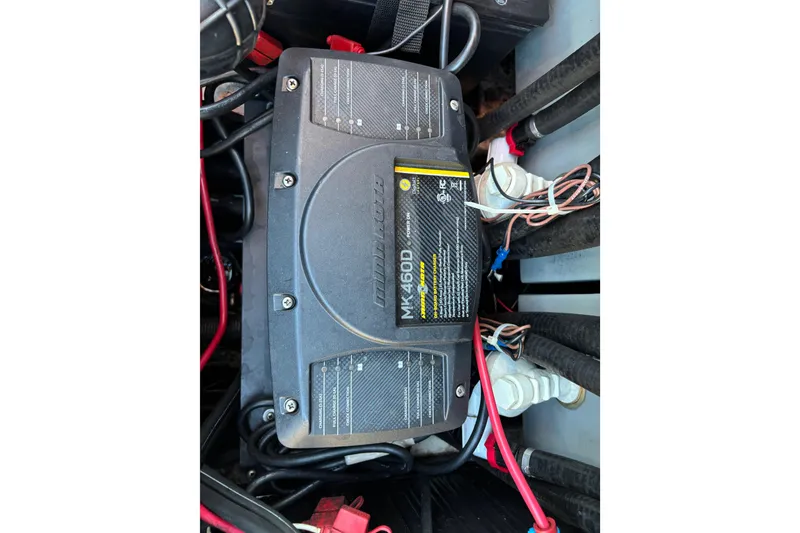 Slide: The Image of Foot pedal in a 2011 Skeeter ZX250 boat interior. - 26