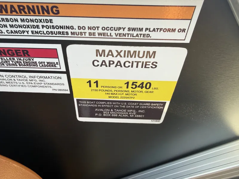 Slide: The Image of Tahoe LTZ 2385 Swingback (VRB) & Honda 4-Stroke EFI 2026 - 21