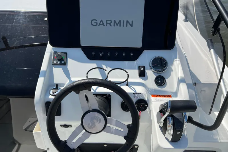 Slide: The Image of Cockpit of 2022 Beneteau Flyer 8 SUNdeck with Garmin navigation system. - 13