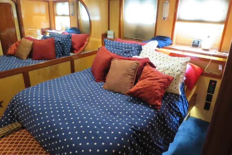 Slide: The Image of Luxurious 1964 Striker Cockpit bathroom with elegant fixtures and ample storage. - 28