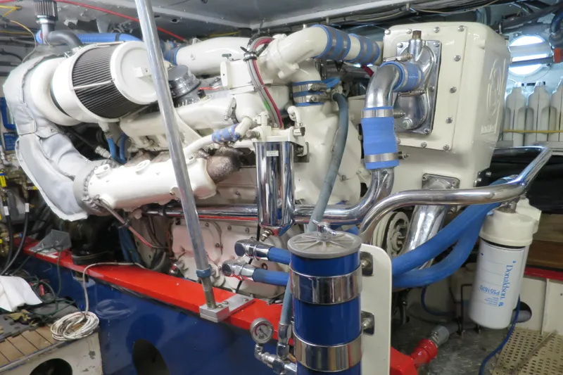 Slide: The Image of 1964 Striker Cockpit dashboard with gauges and wiring. - 39