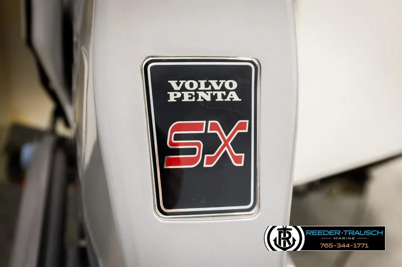 Slide: The Image of Volvo Penta SX engine detail on 1999 Four Winns 180 Horizon boat. - 37
