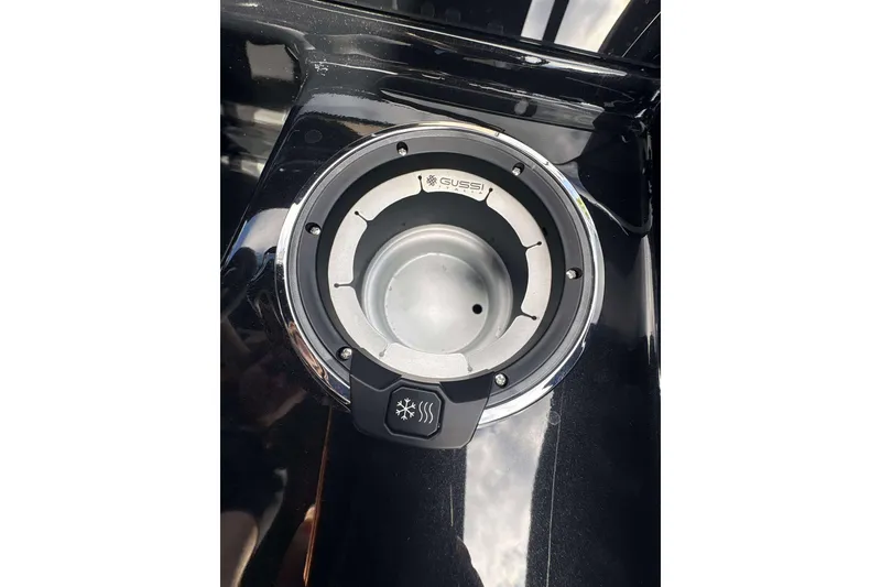 Slide: The Image of Heated and cooled cup holder in 2026 Viaggio D26U vehicle. - 23