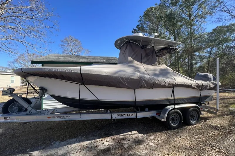 Slide: The Image of Full Boat Cover and Trailer - 49