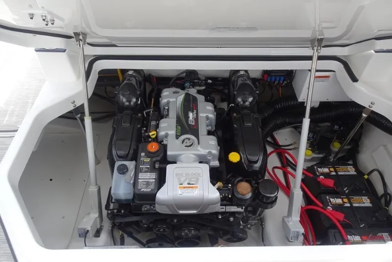 Slide: The Image of 2026 Cobalt A29 engine compartment with batteries and wiring. - 29