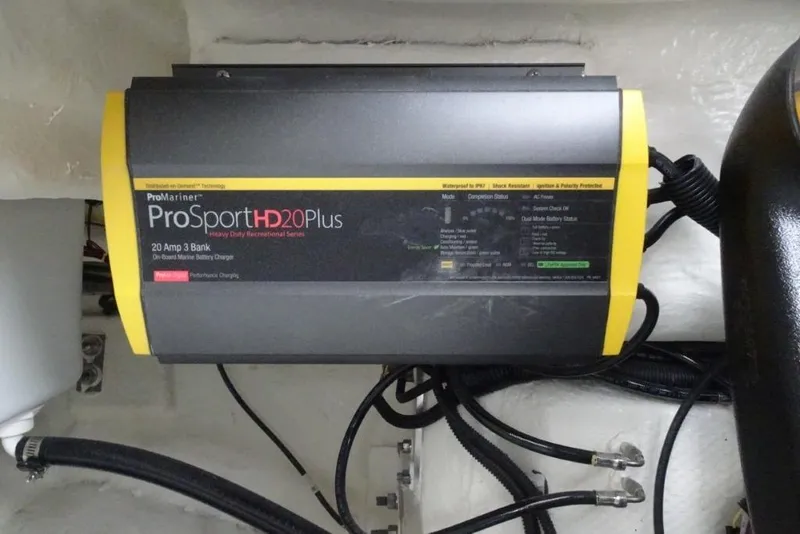 Slide: The Image of ProMariner ProSport HD20 Plus marine battery charger in 2026 Cobalt A29 boat. - 30