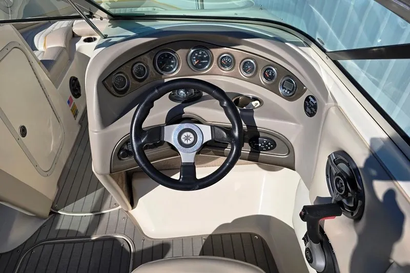 Slide: The Image of Mercury MerCruiser 350 MPI engine in a 2007 Bryant 219 BR boat. - 14