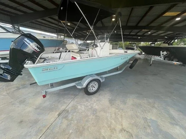 Slide: The Image of Boston Whaler 150 Montauk 2023 - 2