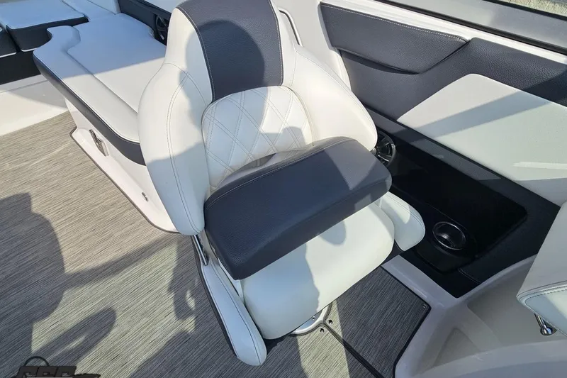 Slide: The Image of 2018 Regal 2500 Bowrider interior with luxurious seating and modern design. - 91