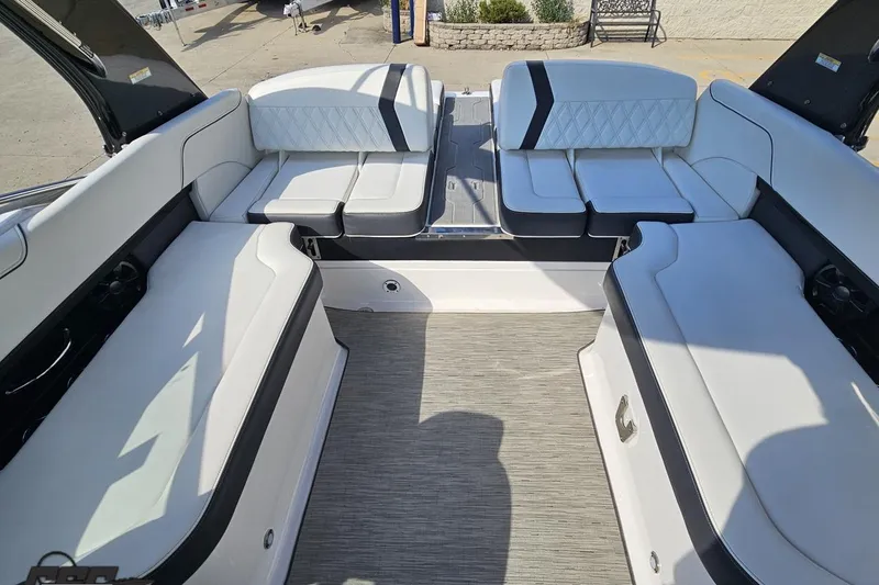 Slide: The Image of 2018 Regal 2500 Bowrider interior with spacious seating and modern design. - 92
