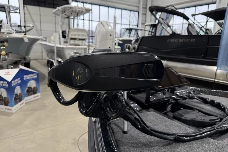 Slide: The Image of 2026 Phoenix 721 ZXL boat detail in showroom with advanced equipment. - 11