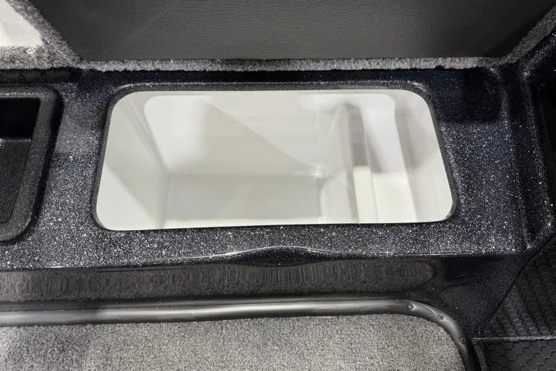 Slide: The Image of 2026 Phoenix 721 ZXL boat storage compartment with sleek interior design. - 15