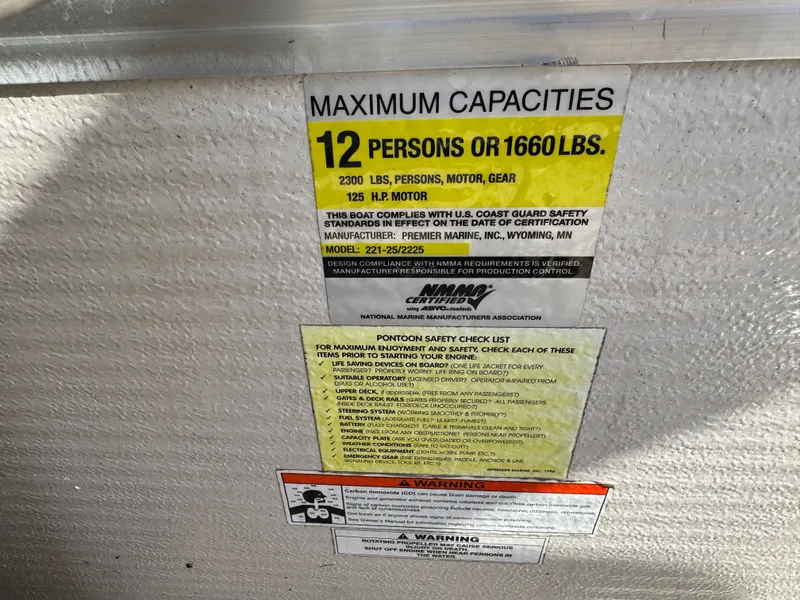 Slide: The Image of Premier 220 Sunspree pontoon 2009 - 54