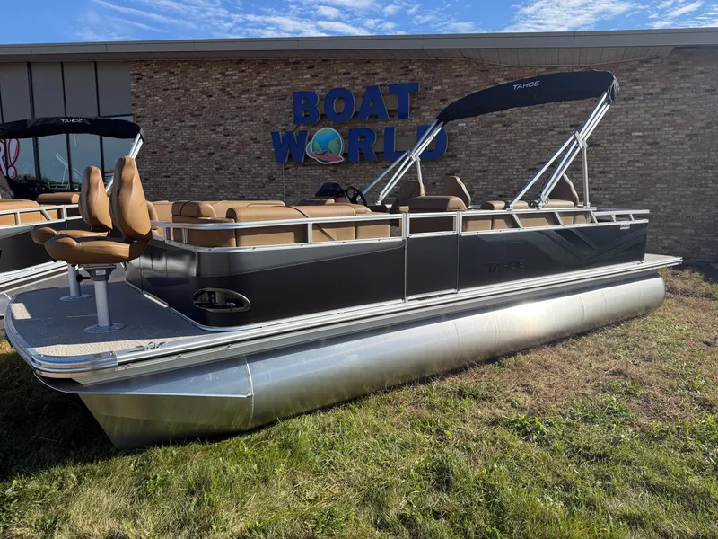 Slide: The Image of Tahoe Sport 23E80 Fish & Cruise Pontoon & Honda 4-Stroke EFI 2026 - 38