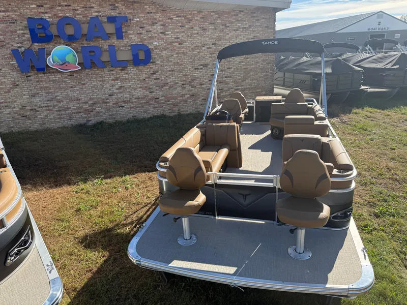Slide: The Image of Tahoe Sport 23E80 Fish & Cruise Pontoon & Honda 4-Stroke EFI 2026 - 47