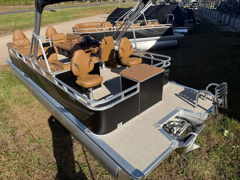 Slide: The Image of Tahoe Sport 23E80 Fish & Cruise Pontoon & Honda 4-Stroke EFI 2026 - 7