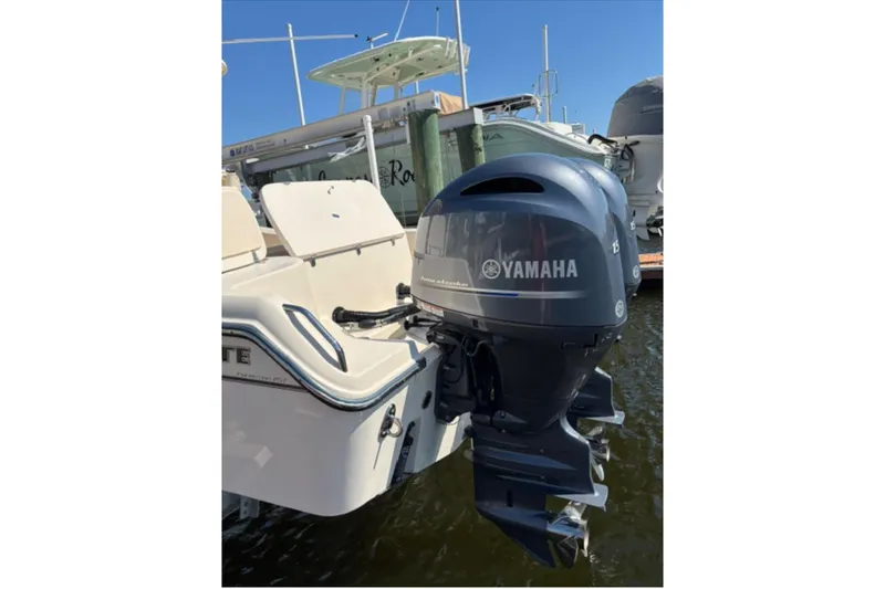 Slide: The Image of Manufacturer Provided Image: 2023 Grady-White Fisherman 257 boat on open water. - 22