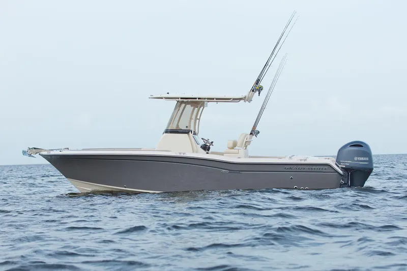 Slide: The Image of Manufacturer Provided Image: 2023 Grady-White Fisherman 257 boat interior with open storage compartments. - 3
