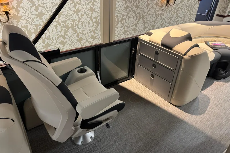 Slide: The Image of Luxurious interior of 2026 Avalon LSL QL with plush seating and elegant design. - 12