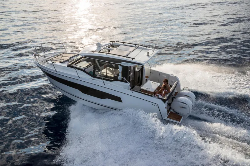 Slide: The Image of 2026 Jeanneau NC 895 Series 2 cruising on open water, showcasing sleek design and performance. - 4
