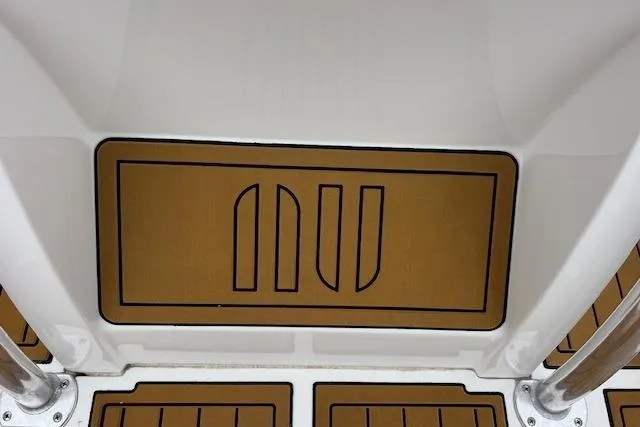 Slide: The Image of 2023 Novurania Como 18 boat interior with custom flooring design. - 9