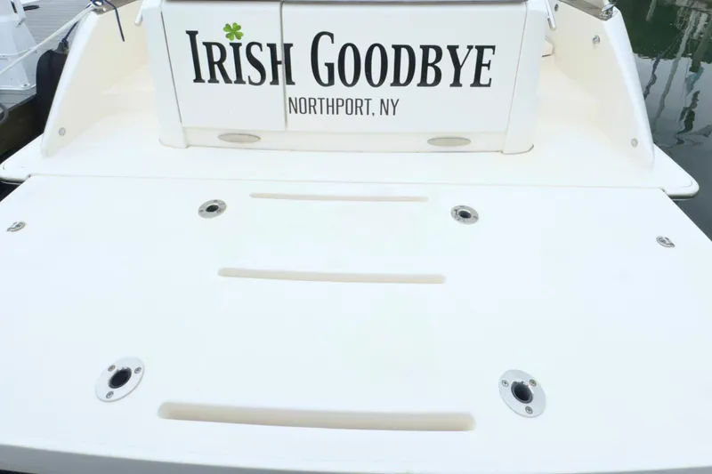 Slide: The Image of 2018 Tiara Yachts C44 Coupe named "Irish Goodbye" in Northport, NY. - 10