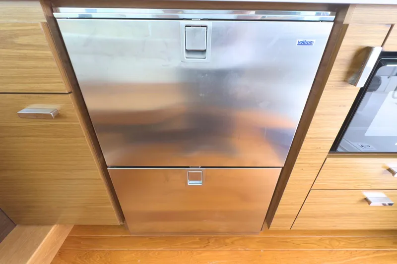 Slide: The Image of Stainless steel drawer in 2018 Tiara Yachts C44 Coupe kitchen area. - 26
