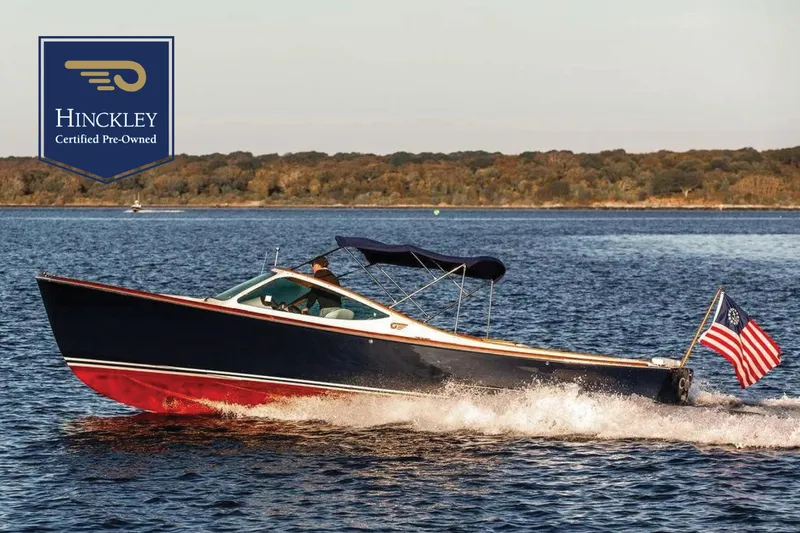The Image of 2005 Hinckley Talaria 29R boat cruising on water, certified pre-owned. - 0