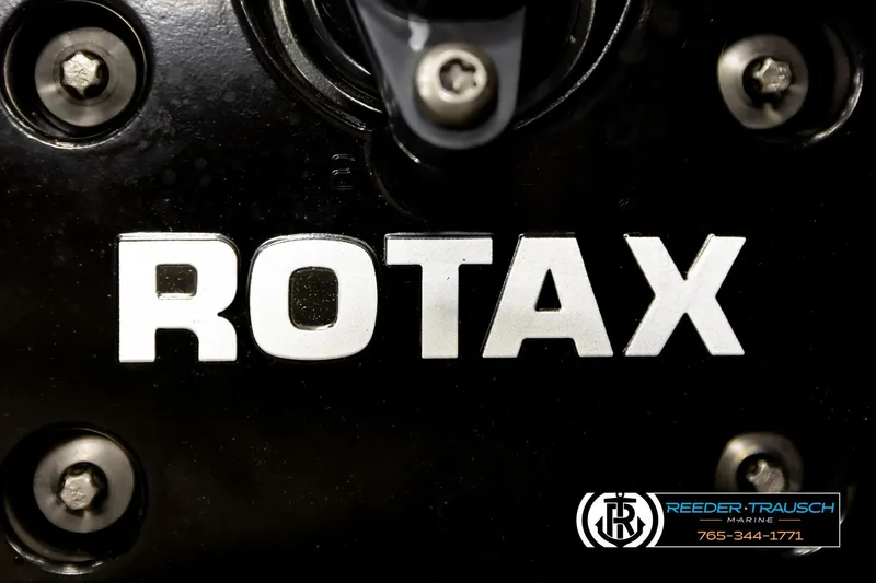 Slide: The Image of Close-up of Rotax engine label on 2024 Sea Doo 170 Wake GTI. - 21